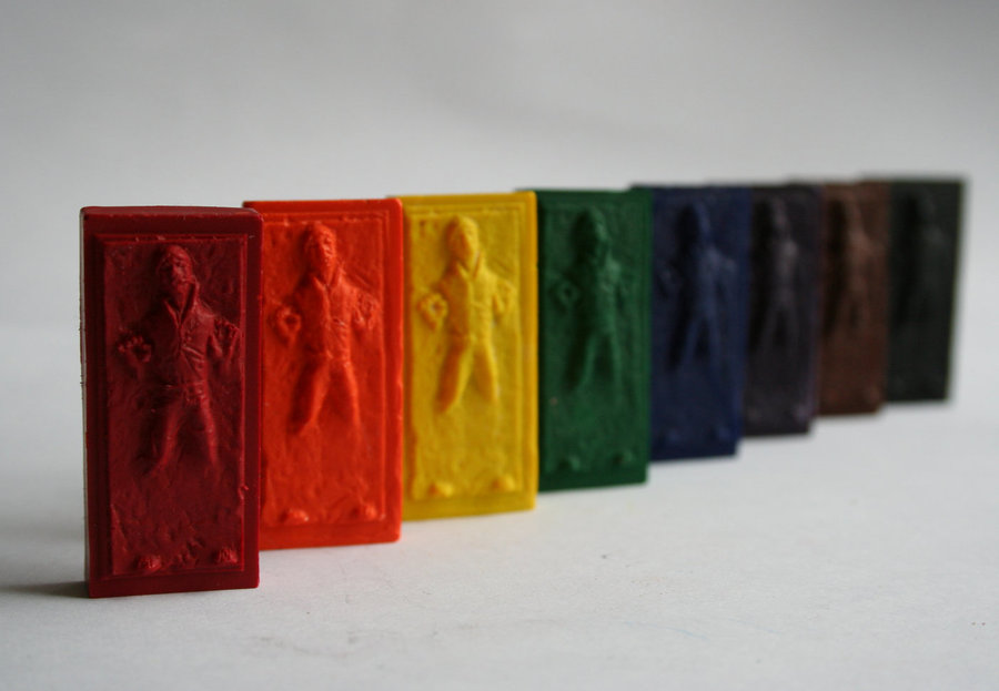 Han Solo Crayons