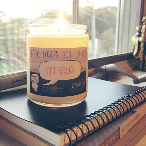 Old Book Scented Candle