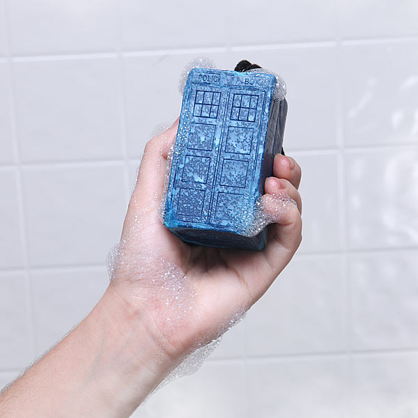 TARDIS Soap on a Rope